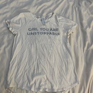 white ivivva (lululemon) short sleeve shirt 10 girl